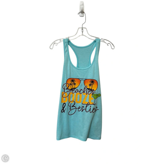 Tank Top By Cmf In Blue, Size: S