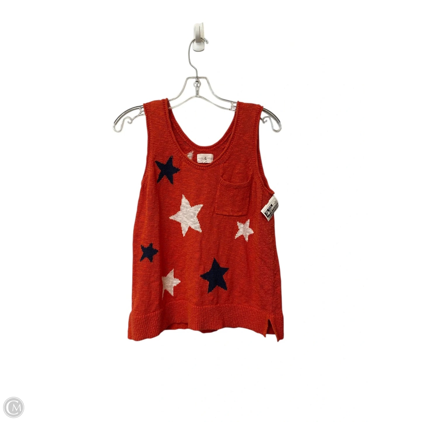 Top Sleeveless By Lou And Grey In Multi-colored, Size: L