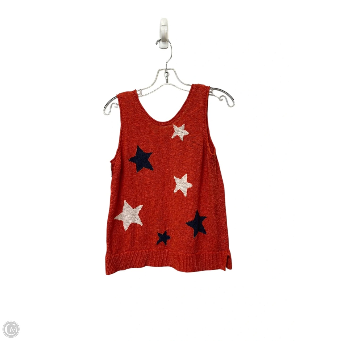 Top Sleeveless By Lou And Grey In Multi-colored, Size: L