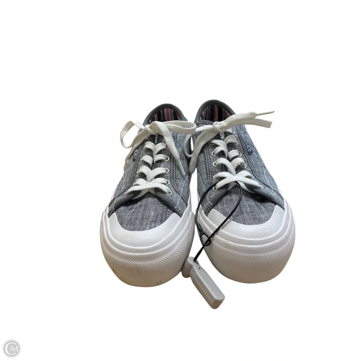 Shoes Sneakers By Roxy In Grey, Size: 6.5
