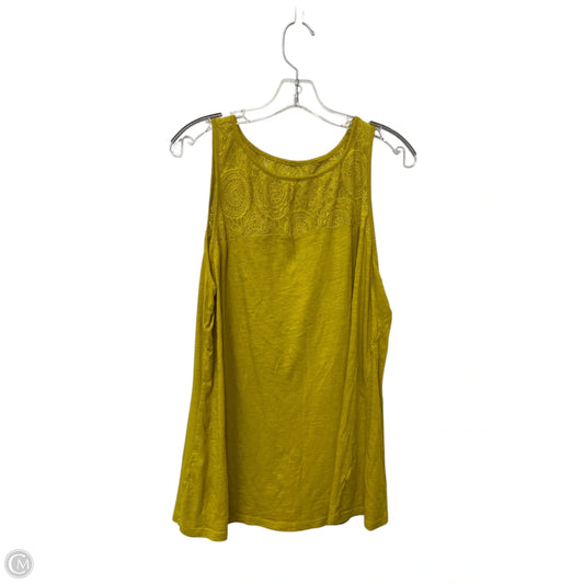 Tank Top By Lane Bryant In Chartreuse, Size: 22