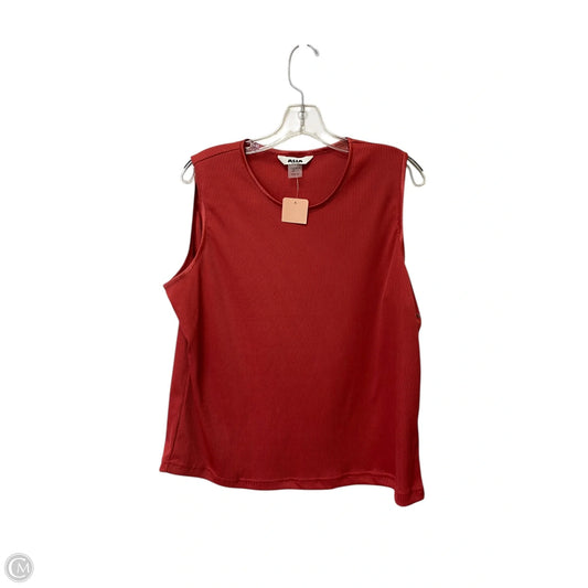 Top Sleeveless Basic By Alia In Pink, Size: Xlp