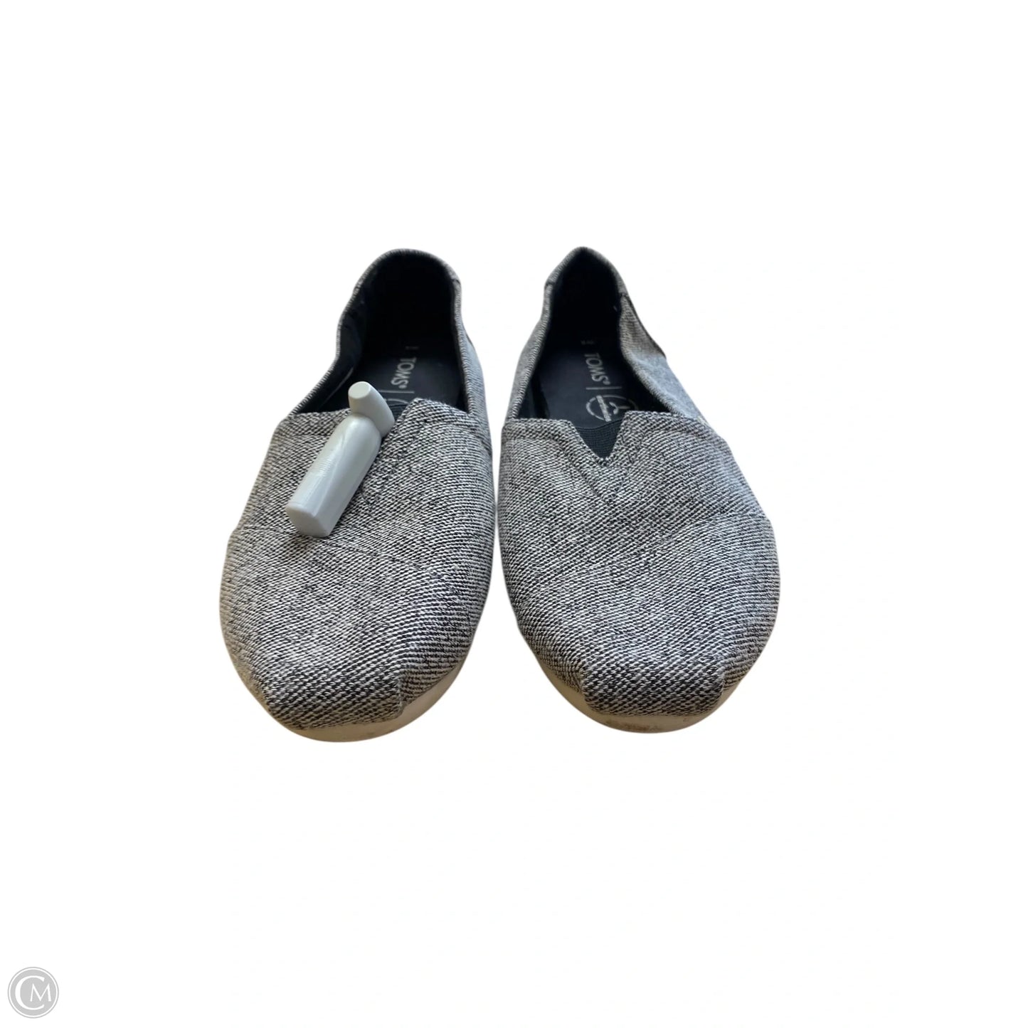 Shoes Flats By Toms In Grey, Size: 8
