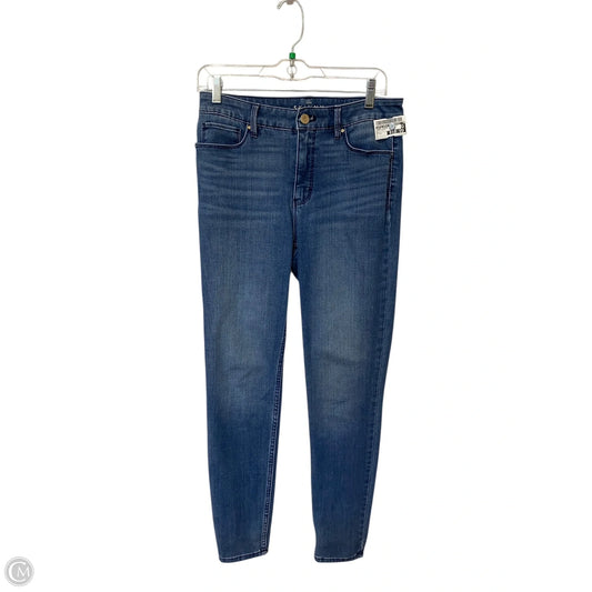 Jeans Skinny By White House Black Market In Blue Denim, Size: 4