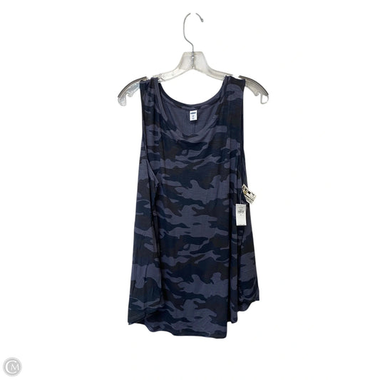 Tank Top By Old Navy In Camouflage Print, Size: Xl