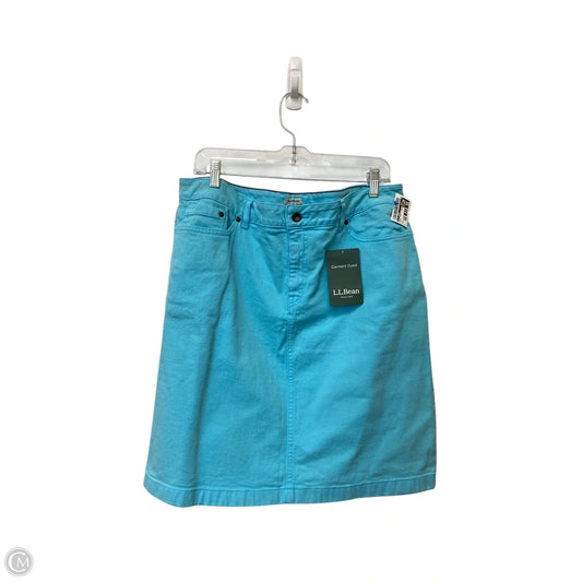 Skirt Mini & Short By L.l. Bean In Blue, Size: 16