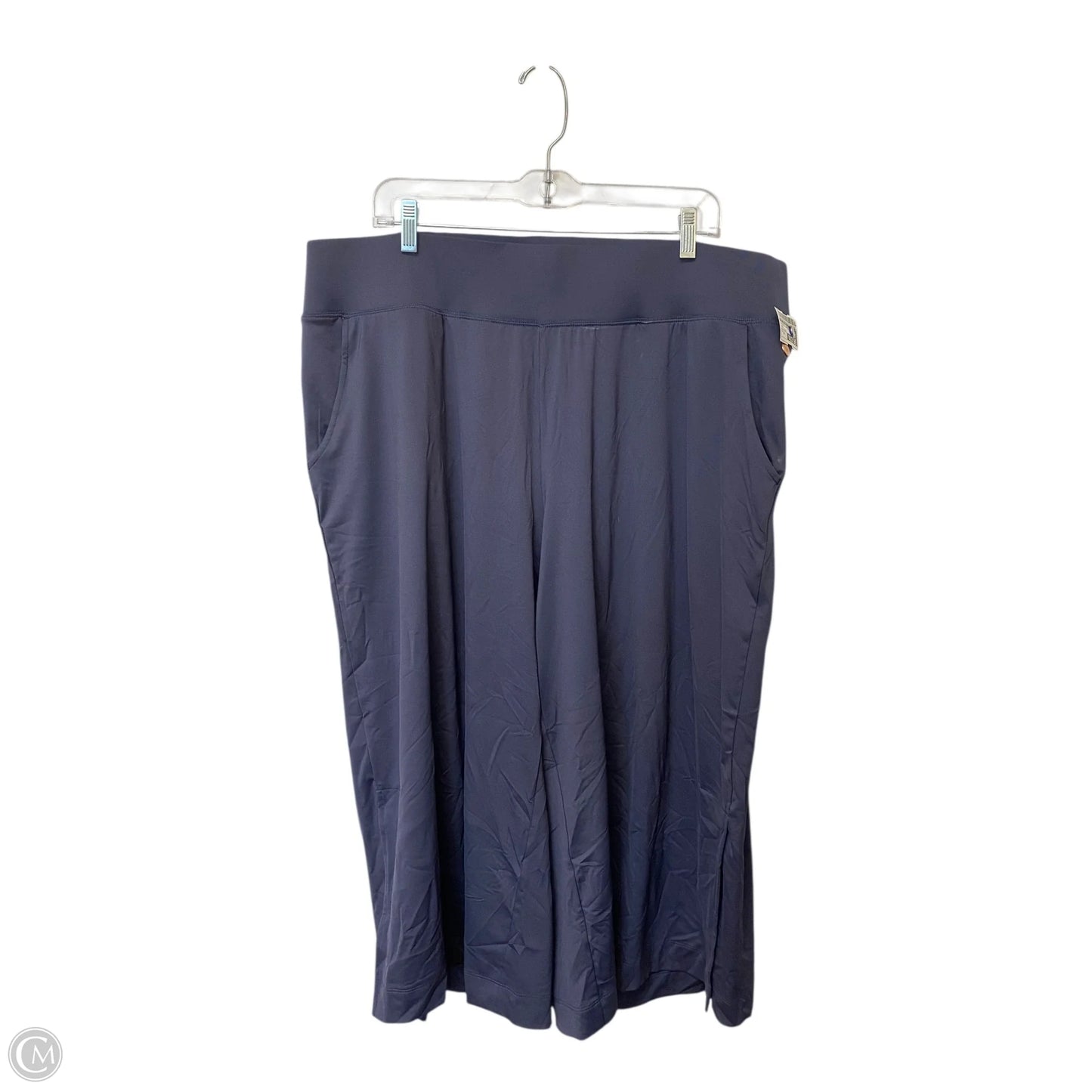 Athletic Capris By Livi Active In Blue, Size: 18
