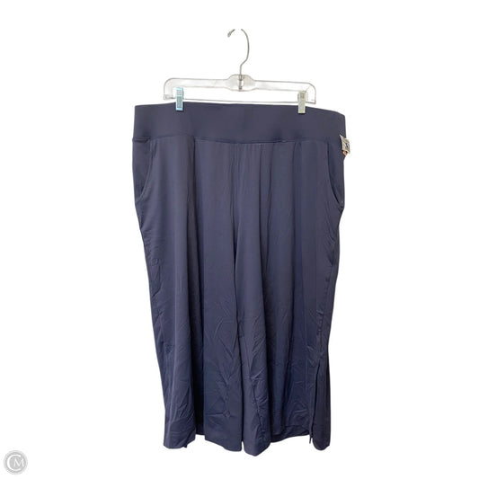 Athletic Capris By Livi Active In Blue, Size: 18