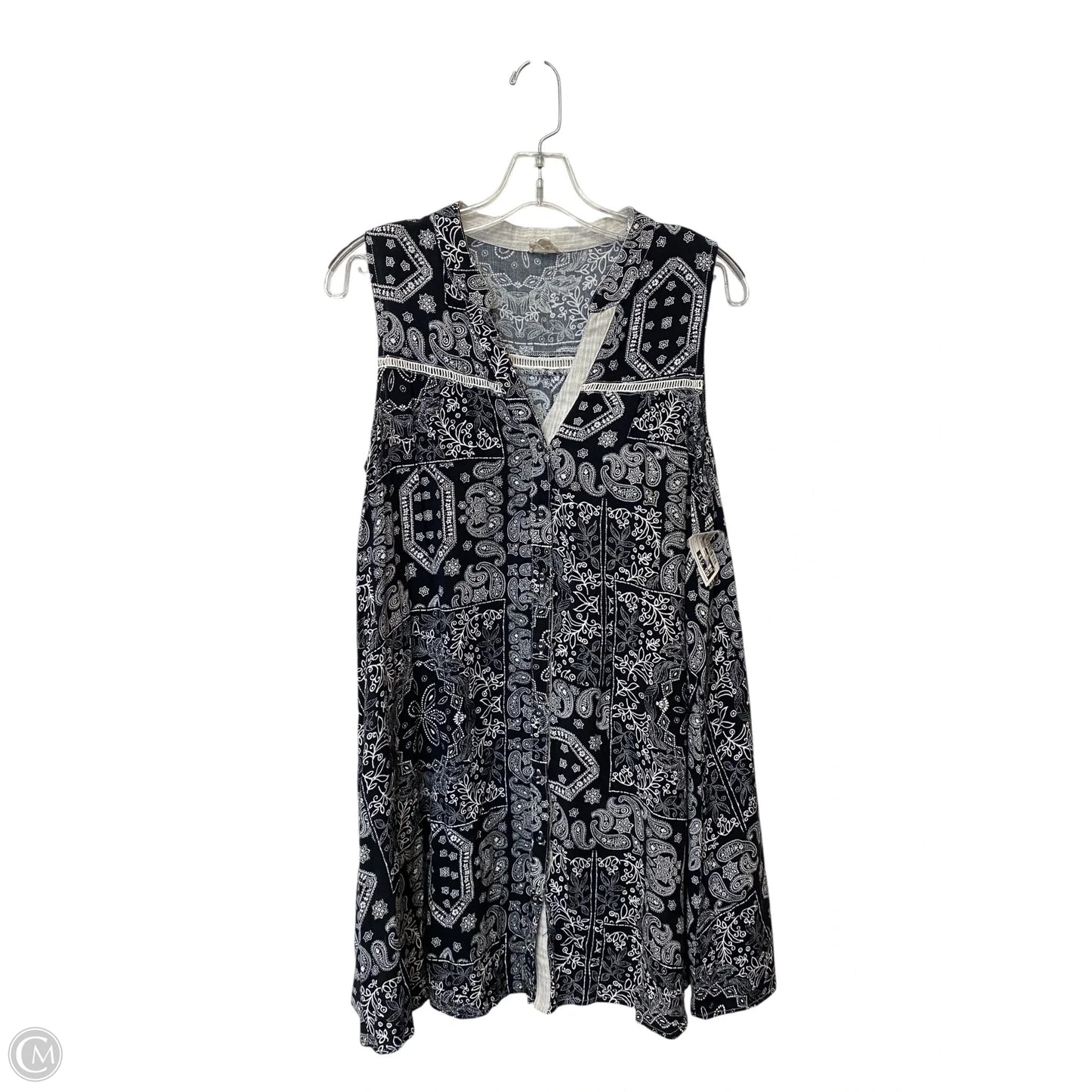 Dress Casual Short By Hem & Thread In Black, Size: L