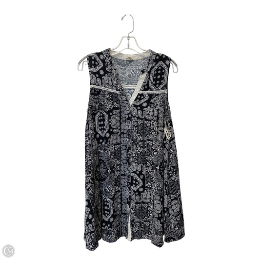 Dress Casual Short By Hem & Thread In Black, Size: L