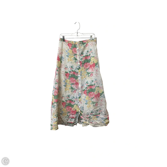 Skirt Maxi By Lauren By Ralph Lauren In Floral Print, Size: 10