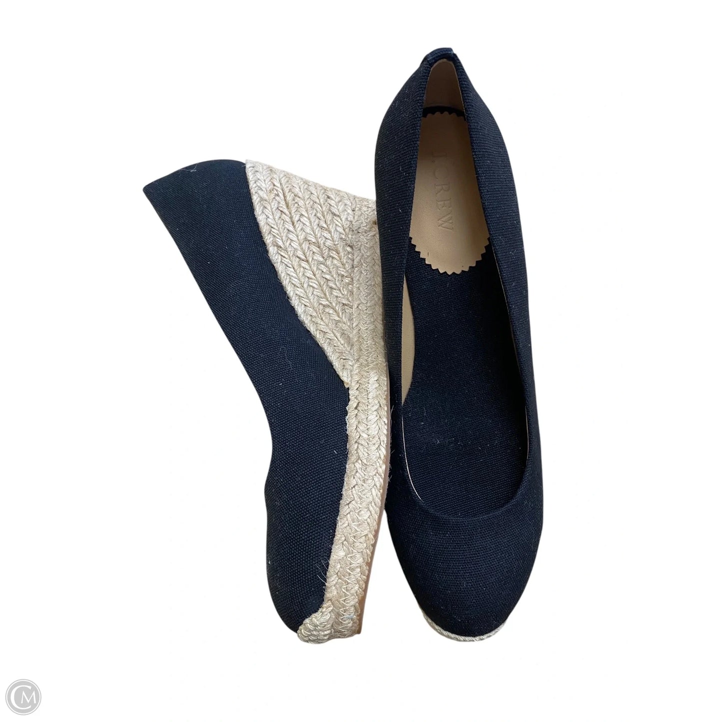 Shoes Heels Wedge By J. Crew In Black, Size: 10