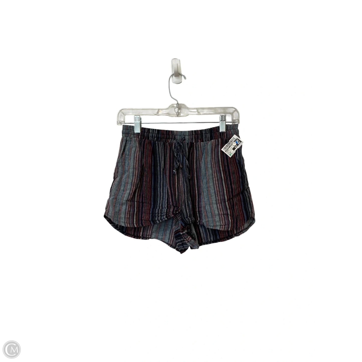 Shorts By Universal Thread In Striped Pattern, Size: Xs
