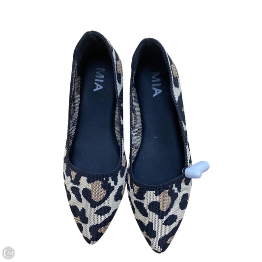 Shoes Flats By Mia In Animal Print, Size: 7