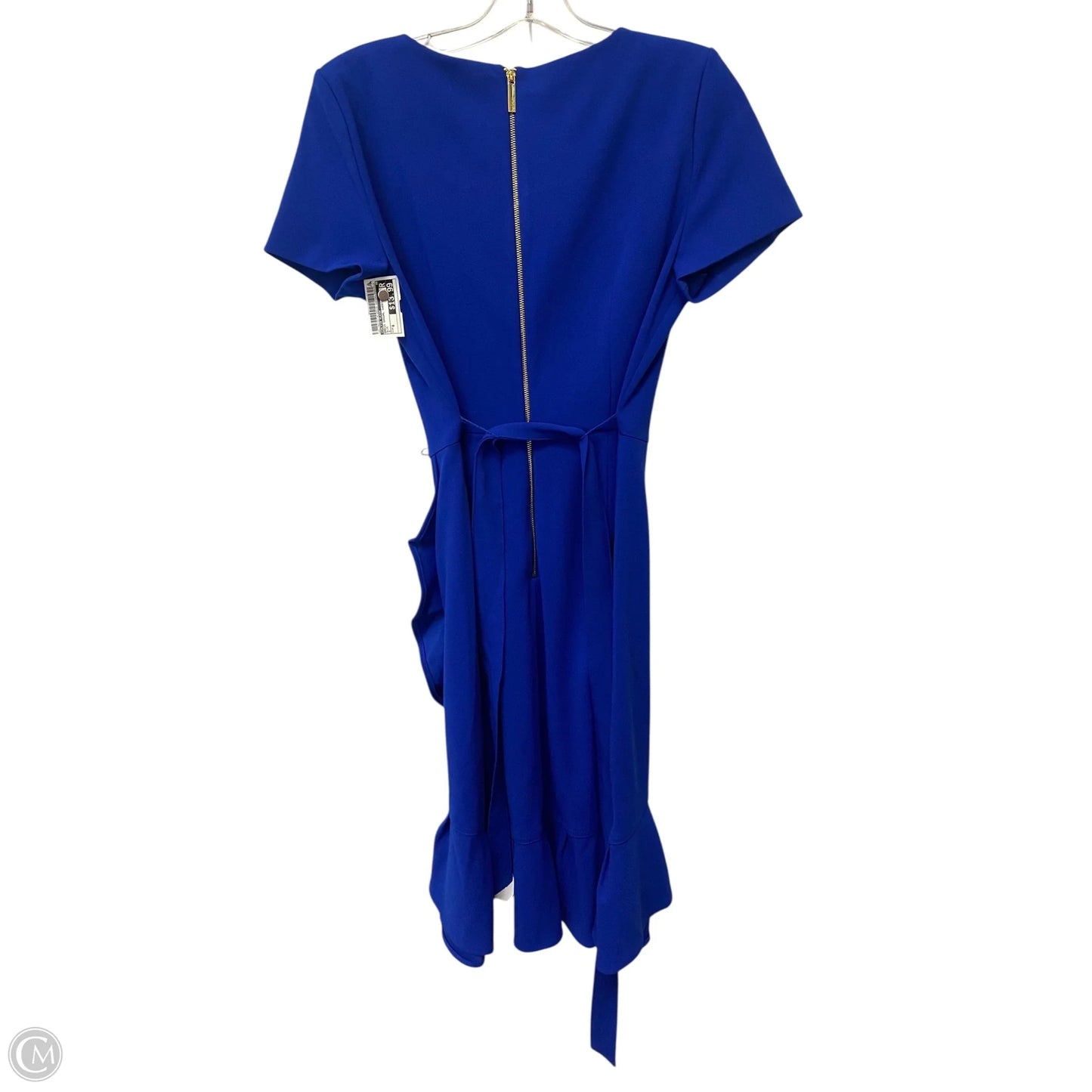 Dress Casual Short By Calvin Klein In Blue, Size: 8