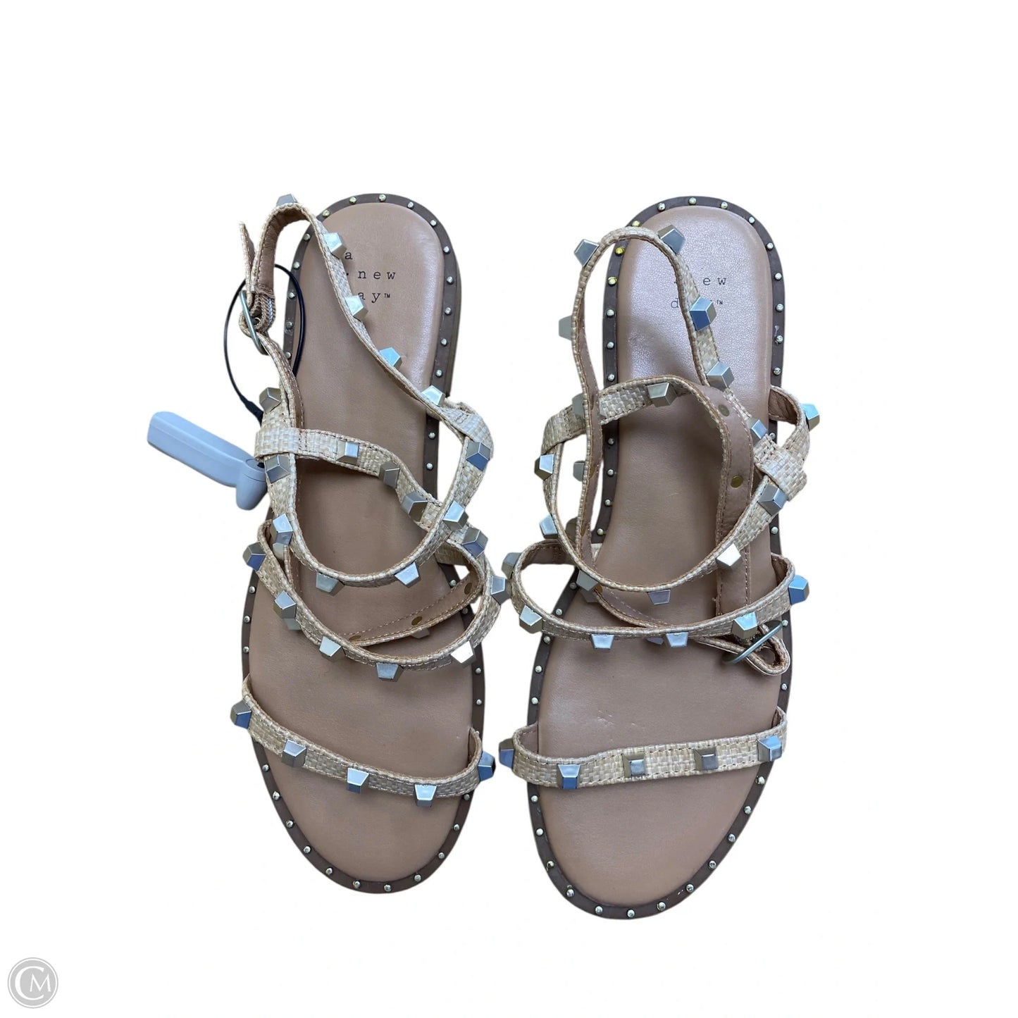 Sandals Flats By A New Day In Tan, Size: 8