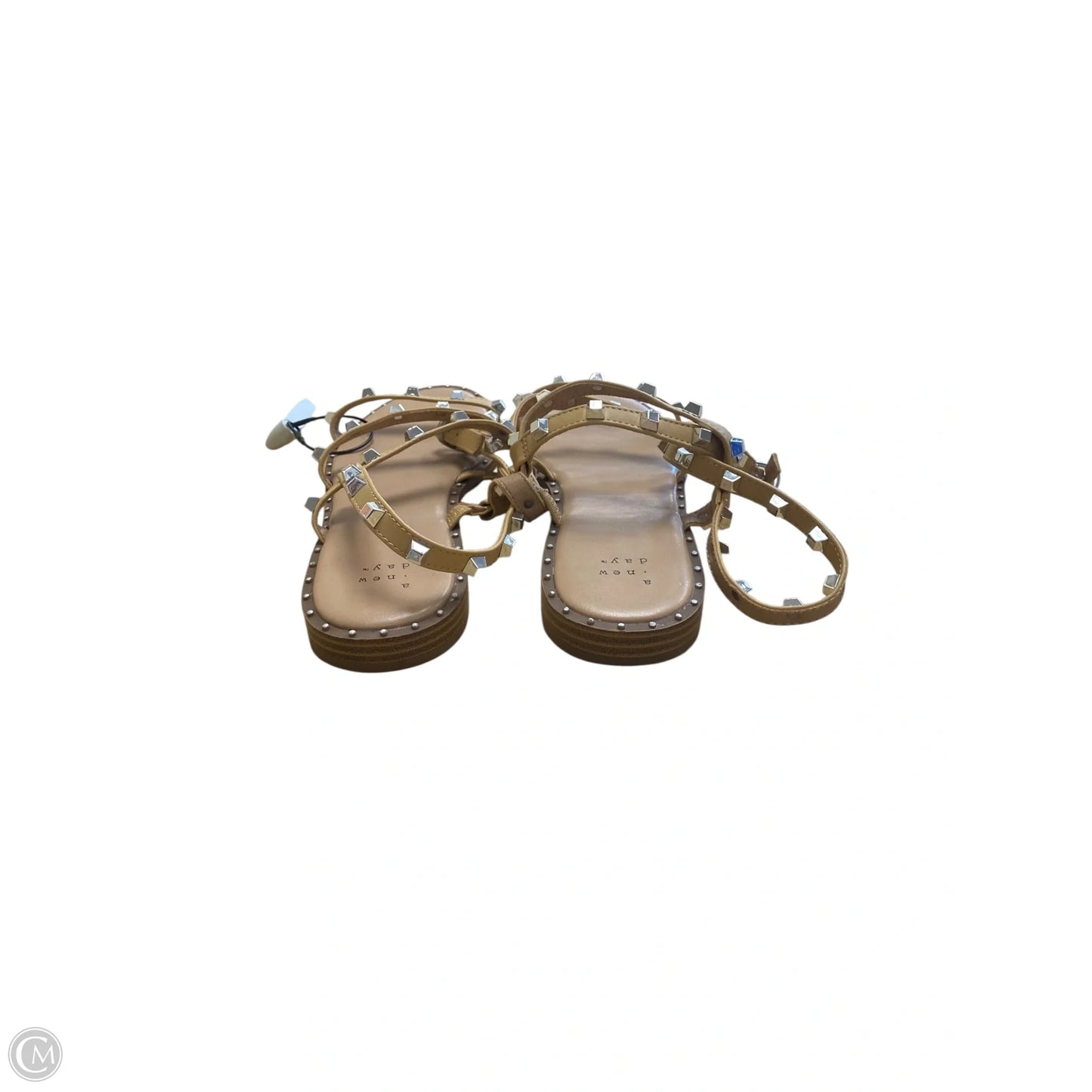 Sandals Flats By A New Day In Tan, Size: 8