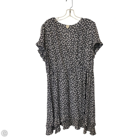 Dress Casual Short By Loft In Floral Print, Size: 18