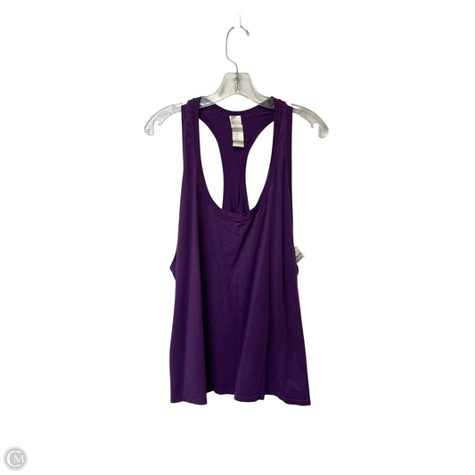 Athletic Tank Top By Fabletics In Purple, Size: 3x