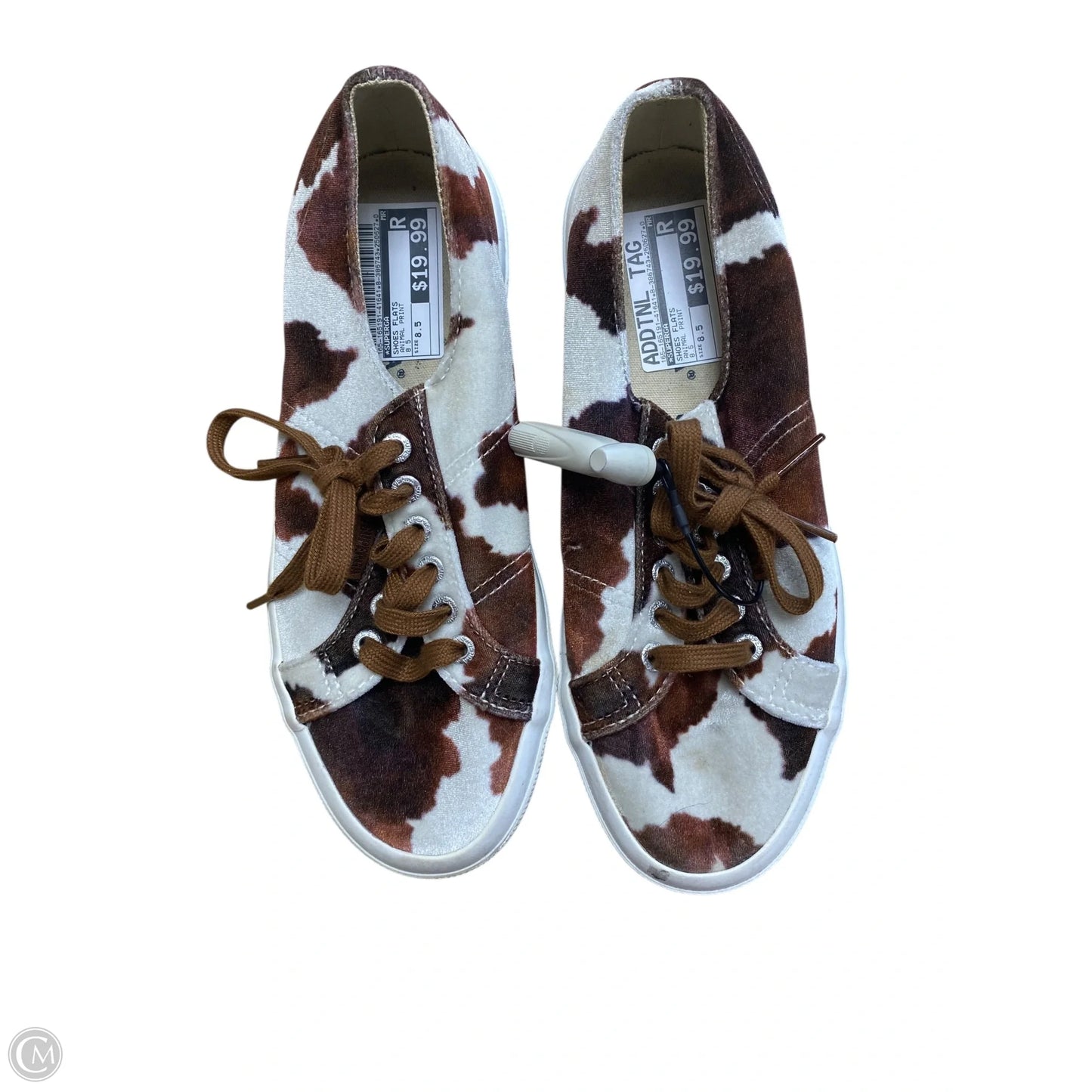 Shoes Flats By Superga In Animal Print, Size: 8.5