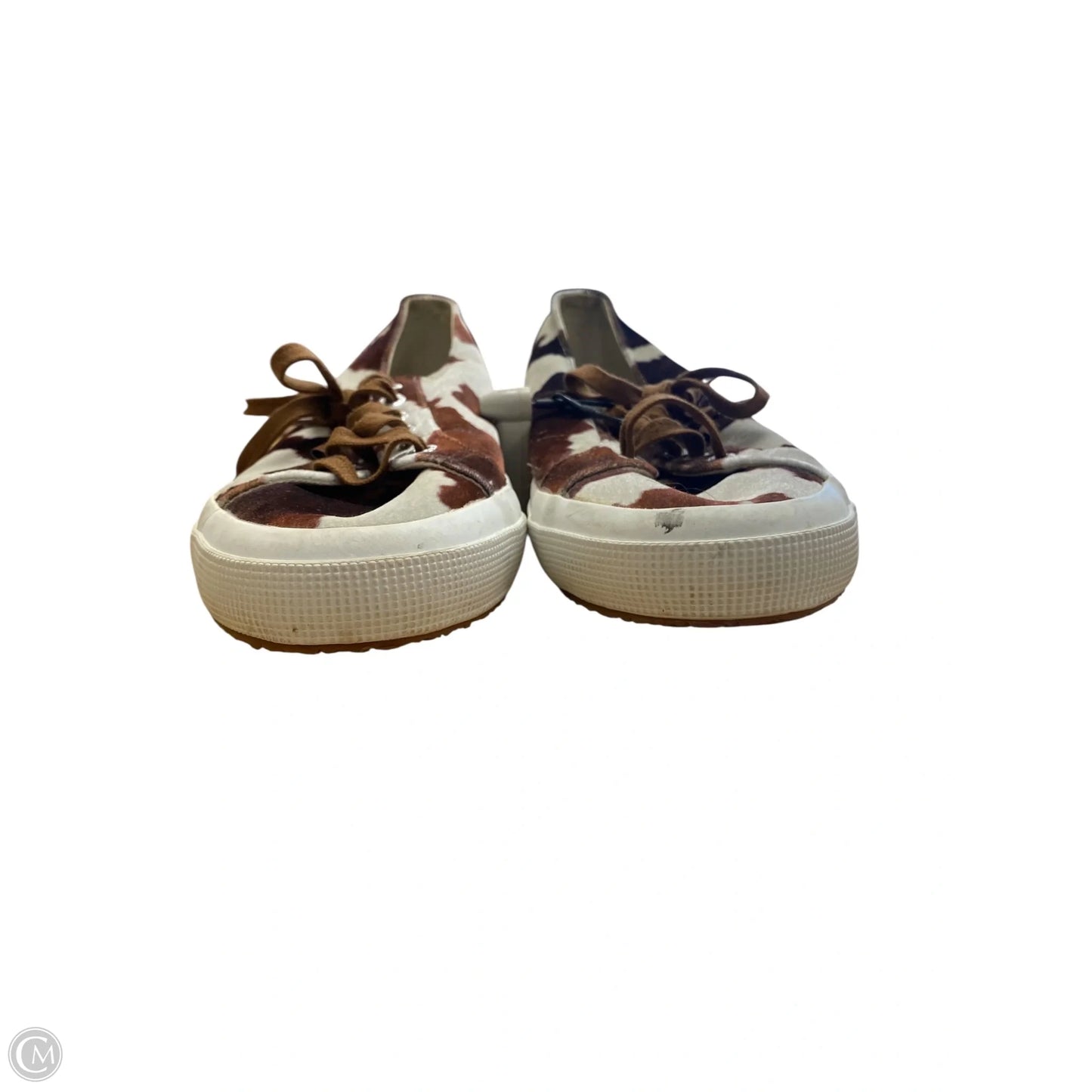 Shoes Flats By Superga In Animal Print, Size: 8.5
