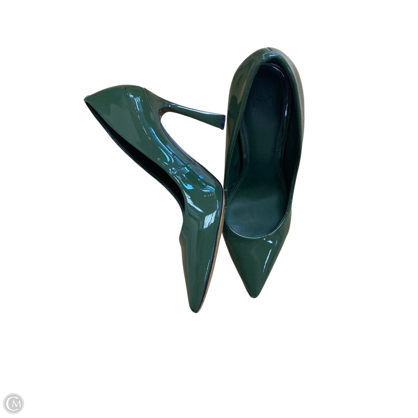 Shoes Heels Stiletto By Mark Fisher In Green, Size: 6