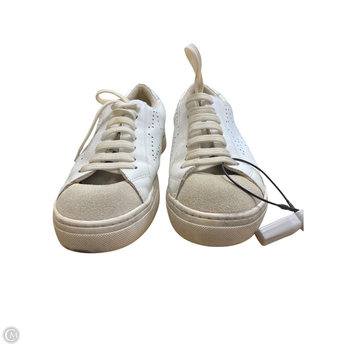 Shoes Sneakers By Clothes Mentor In White, Size: 7.5