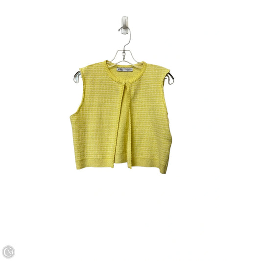 Vest Other By Zara In Yellow, Size: M