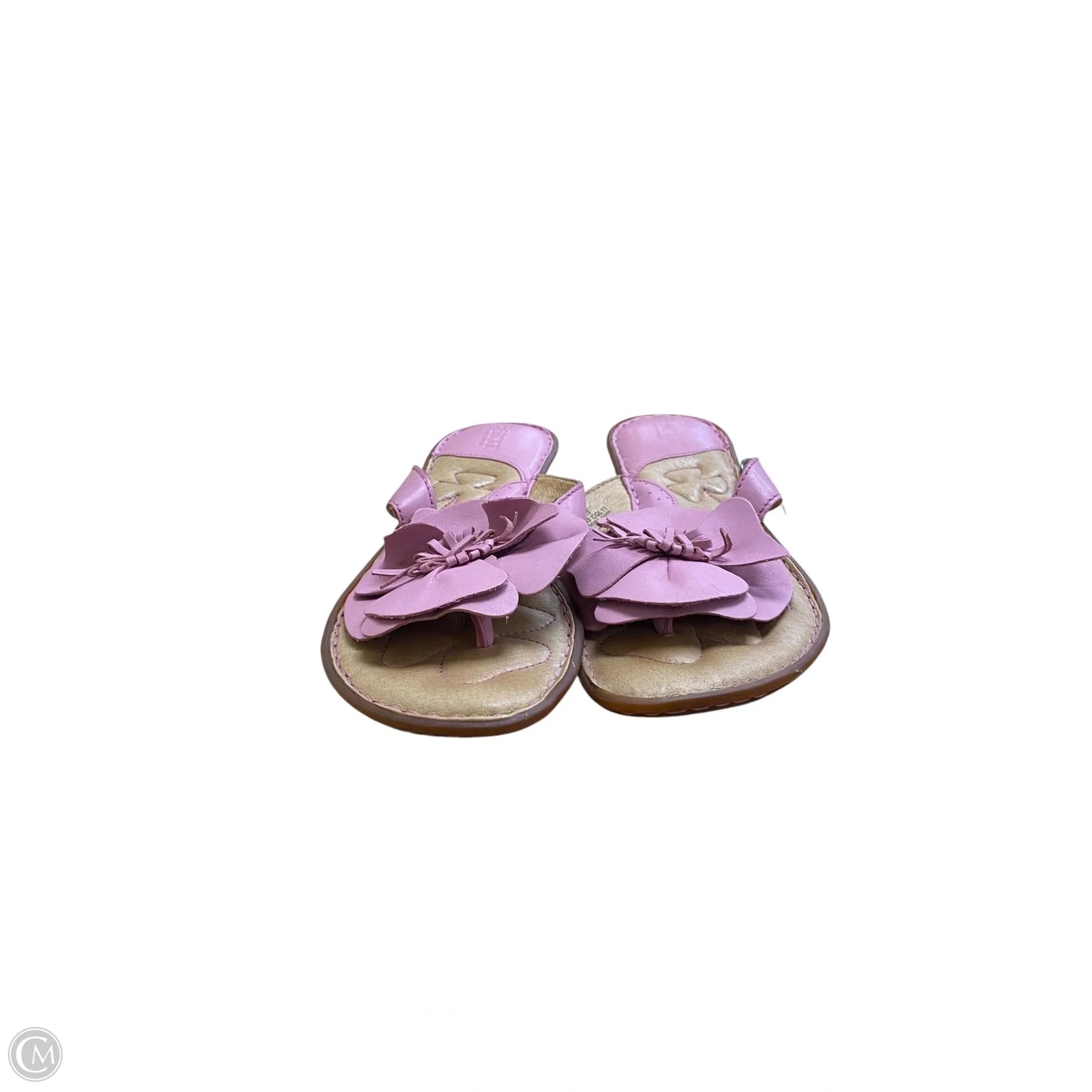 Sandals Flats By Born In Pink, Size: 6