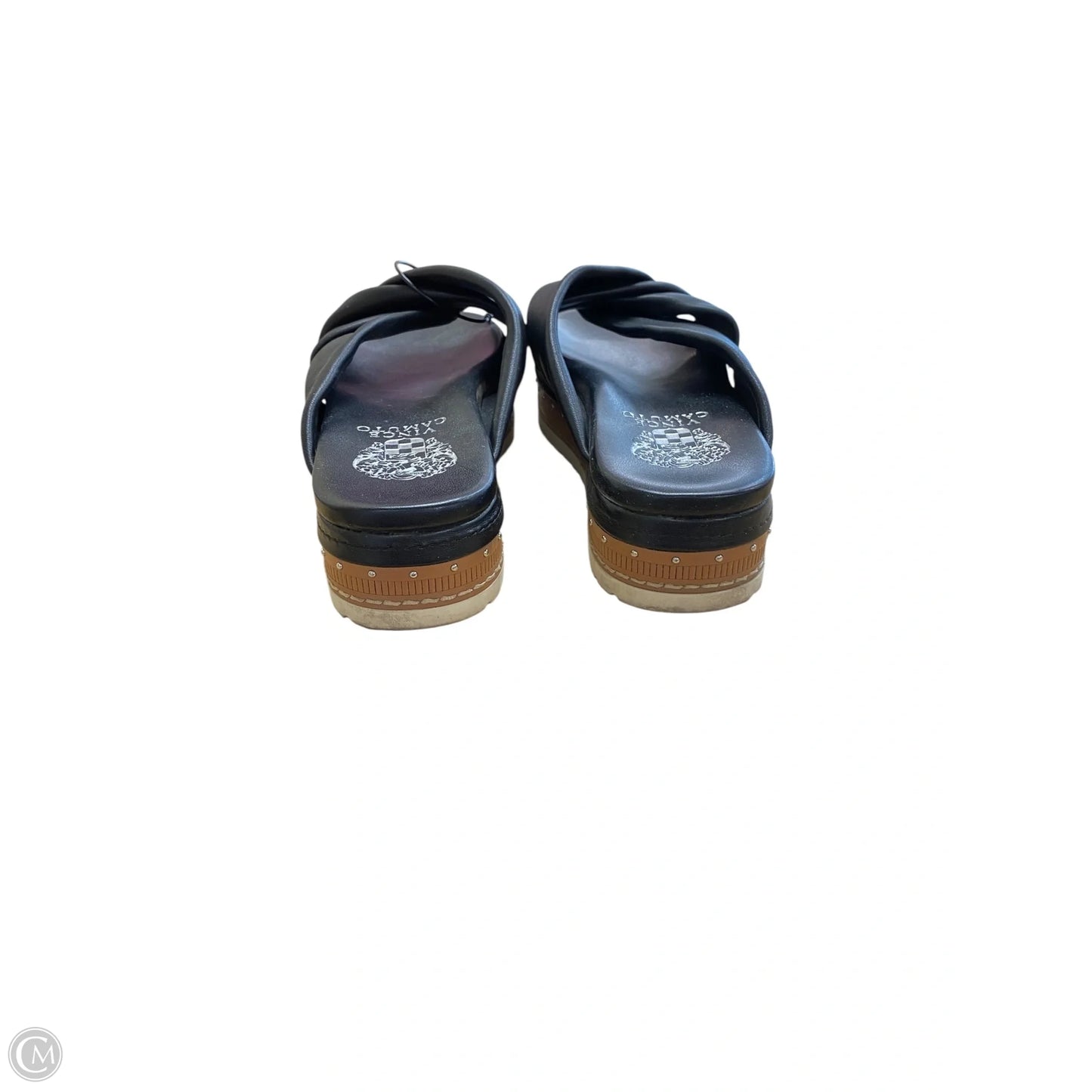 Sandals Flats By Vince Camuto In Black, Size: 6