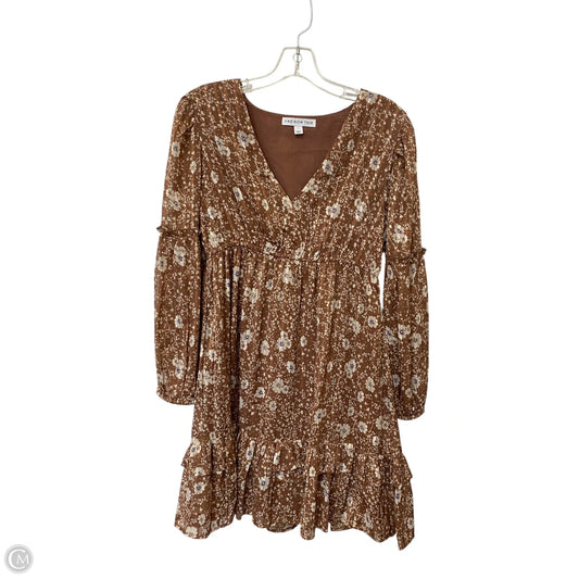 Dress Casual Short By Cme In Brown, Size: S