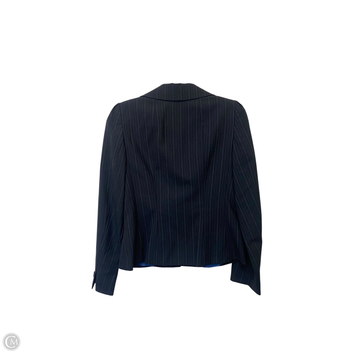 Blazer By Ann Taylor In Striped Pattern, Size: 0p