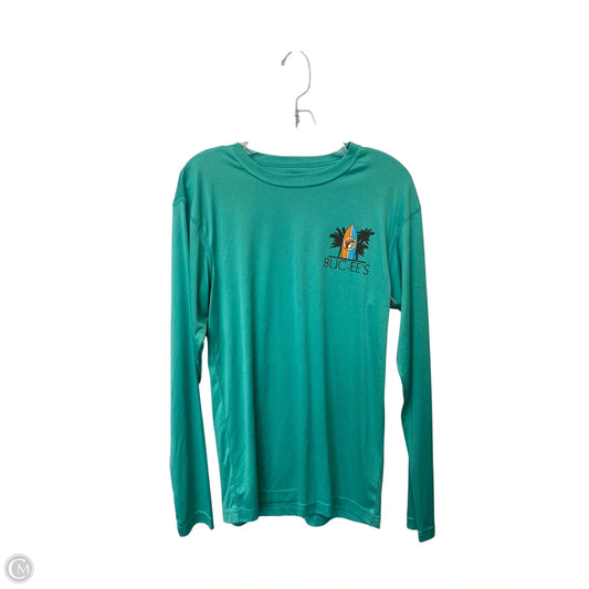 Top Short Sleeve By Cme In Green, Size: M