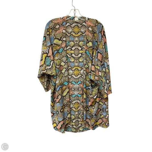 Shawl By Cme In Snakeskin Print, Size: L