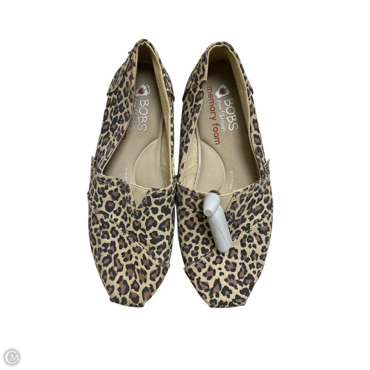 Shoes Flats By Bobs In Animal Print, Size: 6.5