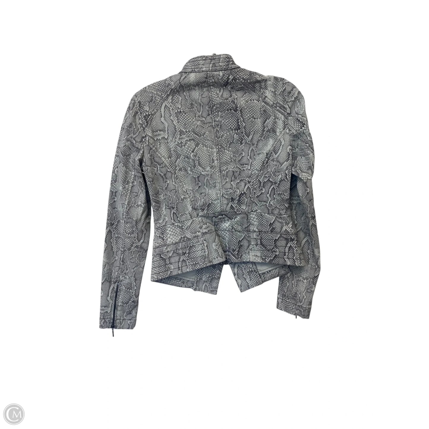 Jacket Other By White House Black Market In Snakeskin Print, Size: 0