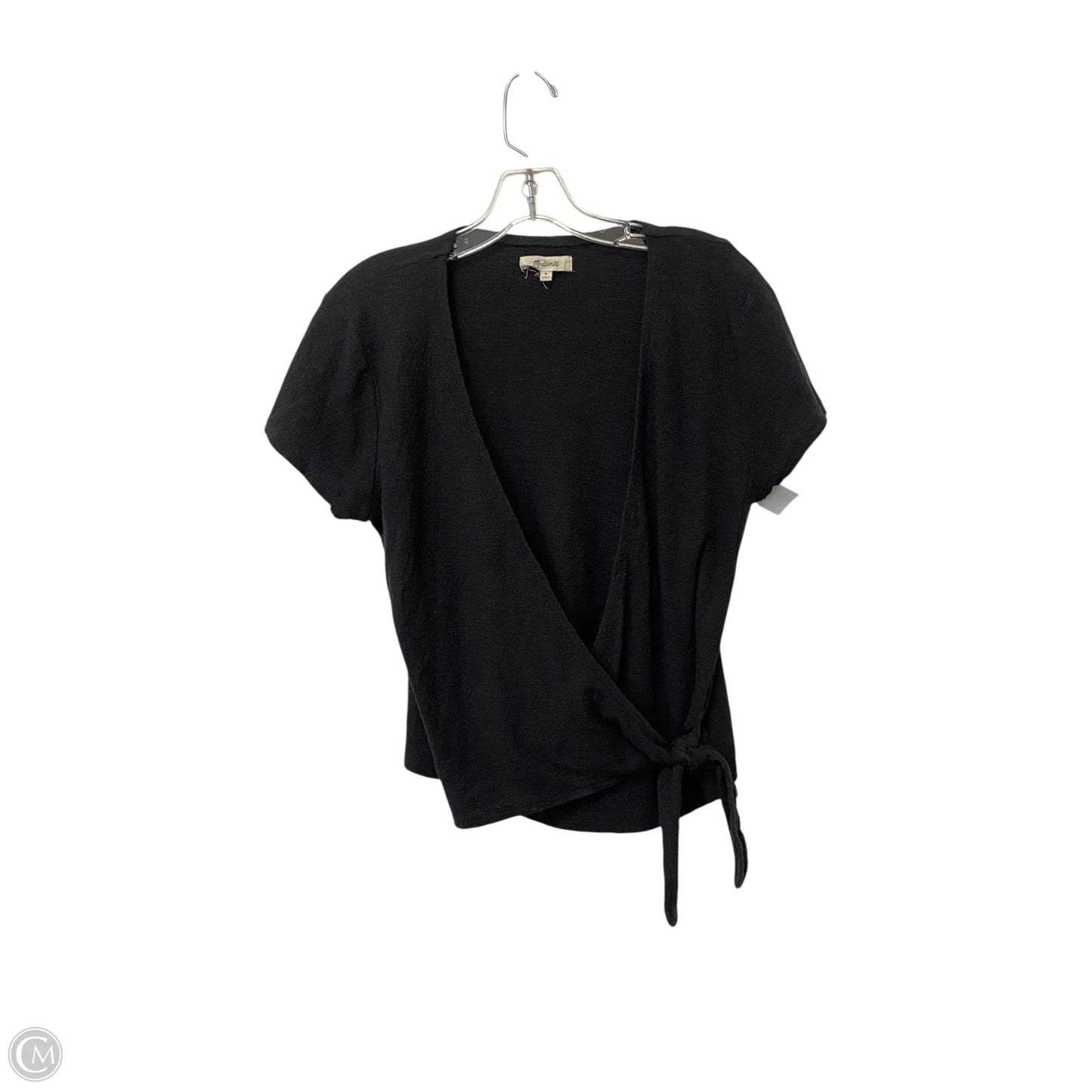 Top Short Sleeve By Madewell In Grey, Size: M