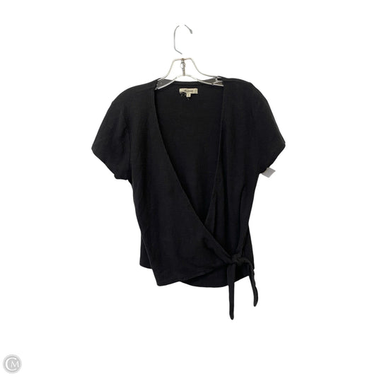 Top Short Sleeve By Madewell In Grey, Size: M