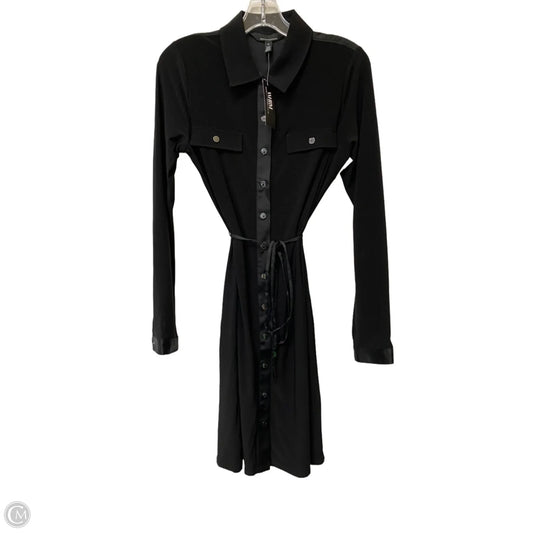 Dress Casual Midi By White House Black Market In Black, Size: S