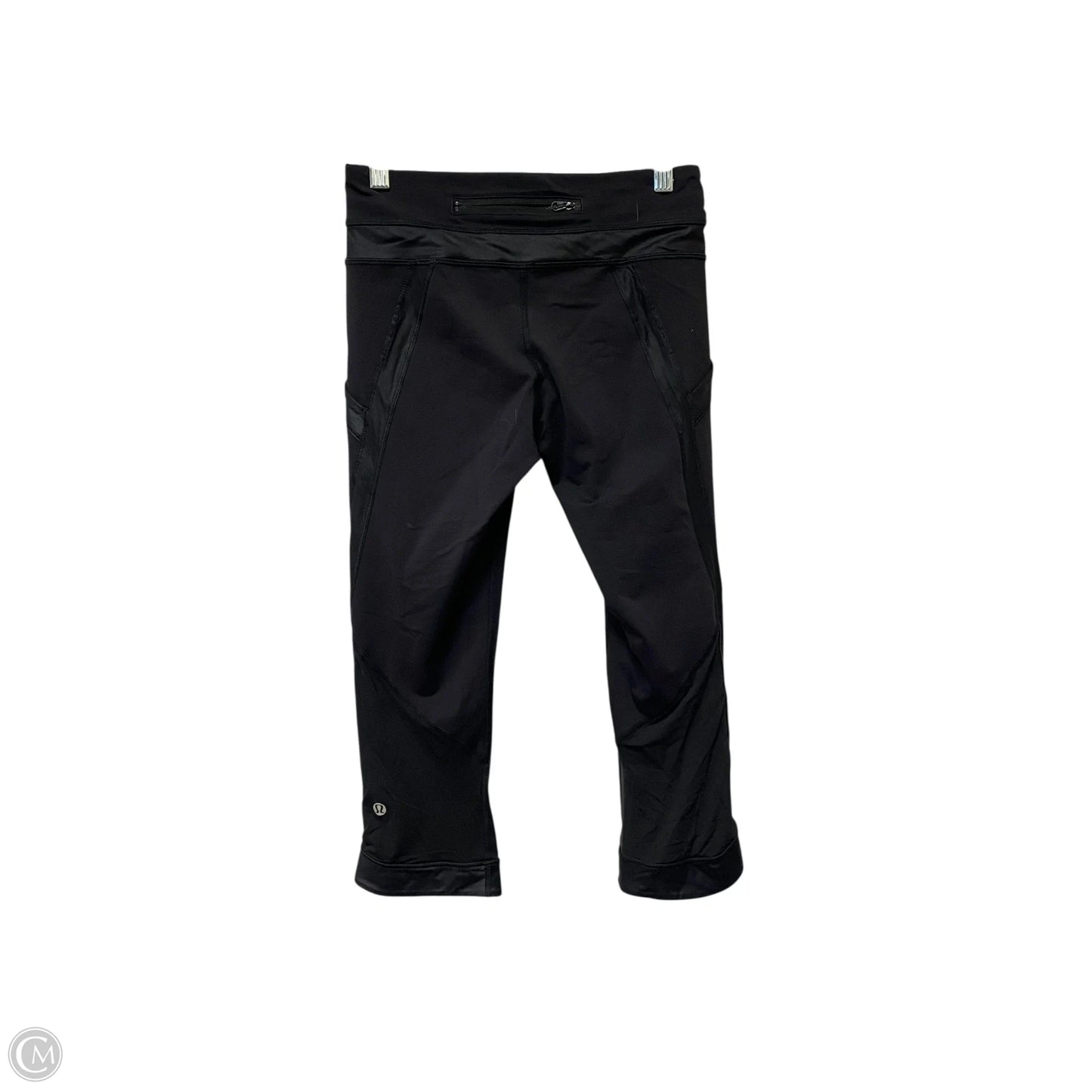 Athletic Capris By Lululemon In Black, Size: 4