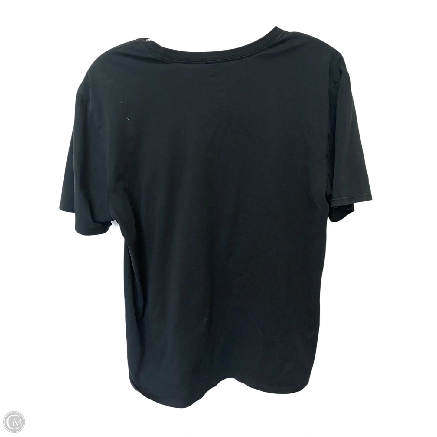 Top Short Sleeve By Nike Apparel In Black, Size: L