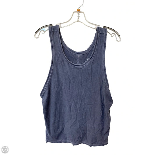 Tank Top By Free People In Blue, Size: Xl