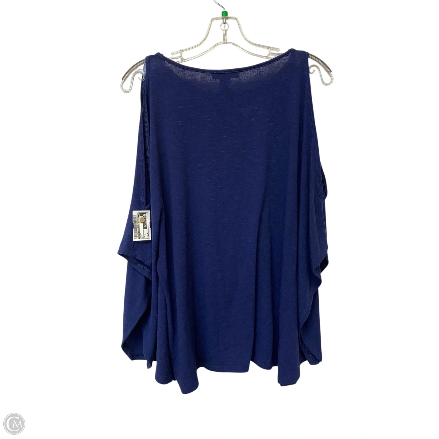 Top Short Sleeve By White House Black Market In Blue, Size: S