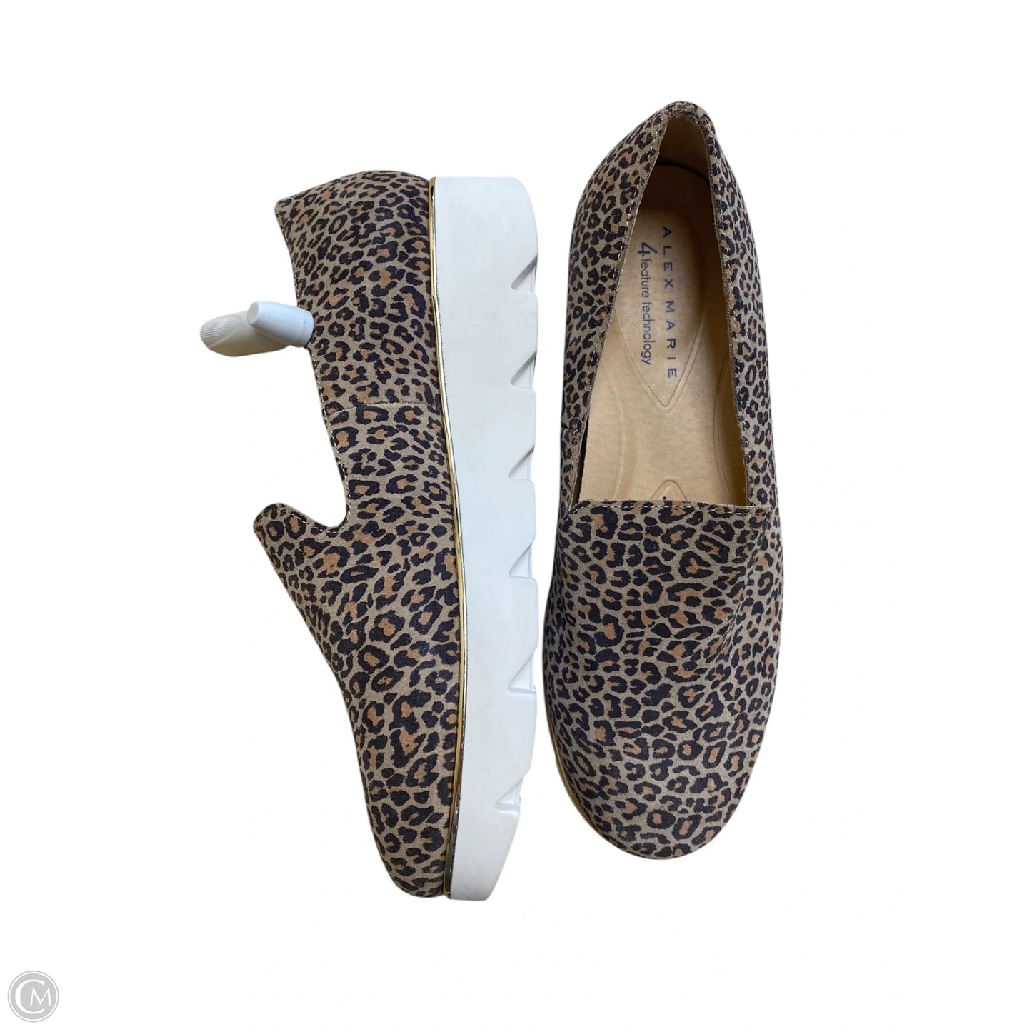 Shoes Flats By Alex Marie In Animal Print, Size: 8