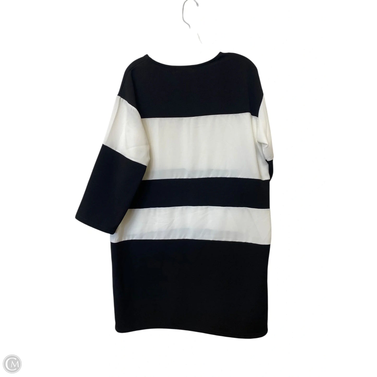 Dress Casual Midi By Cme In Striped Pattern, Size: 2x