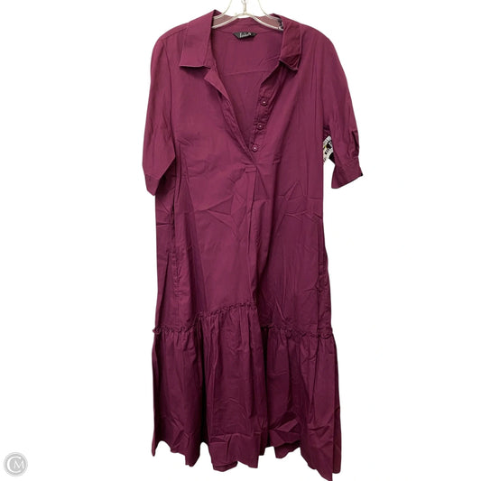 Dress Casual Maxi By Cme In Purple, Size: Xl