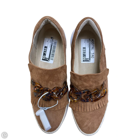 Shoes Flats By Vaneli In Brown, Size: 8