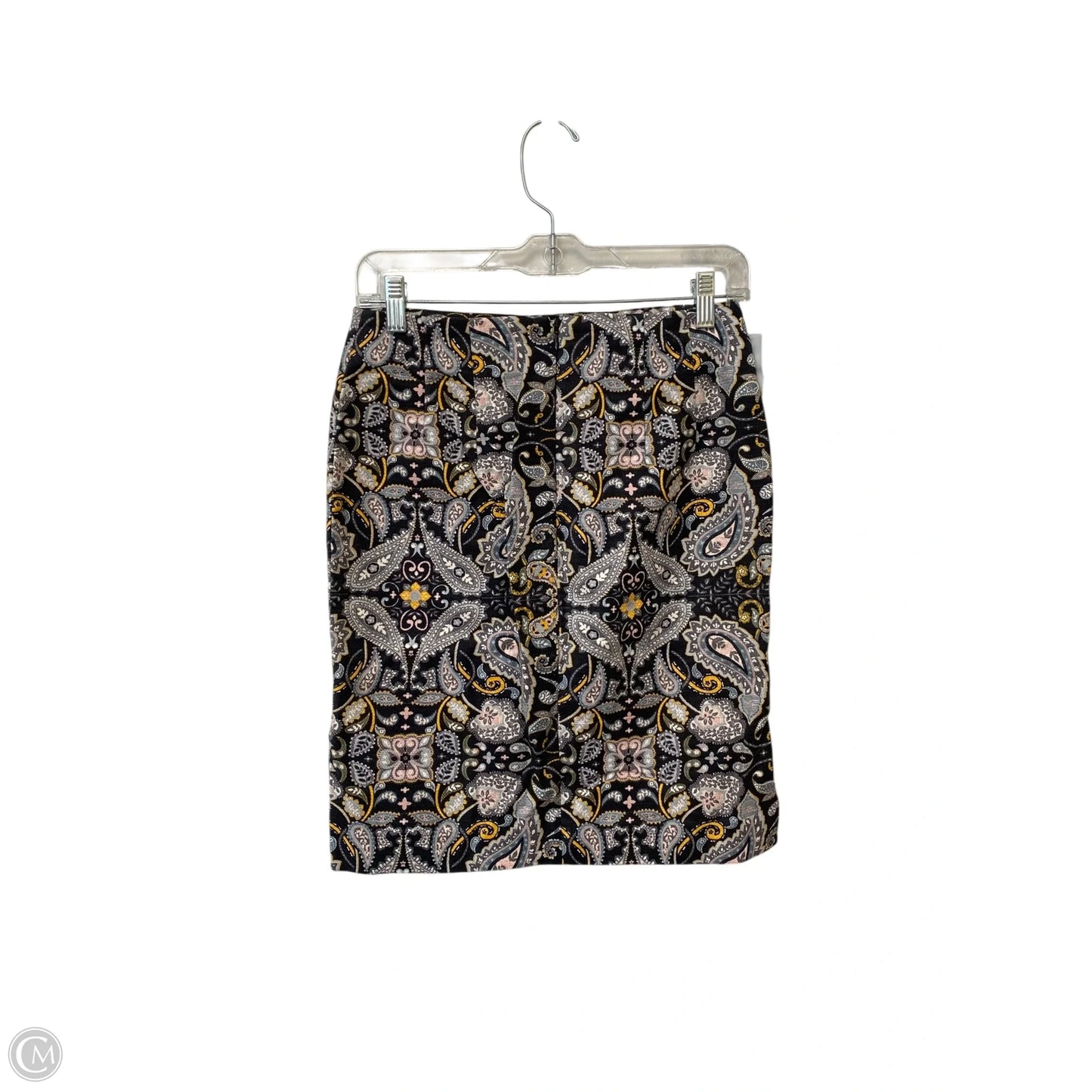 Skirt Midi By Loft In Paisley Print, Size: 2p