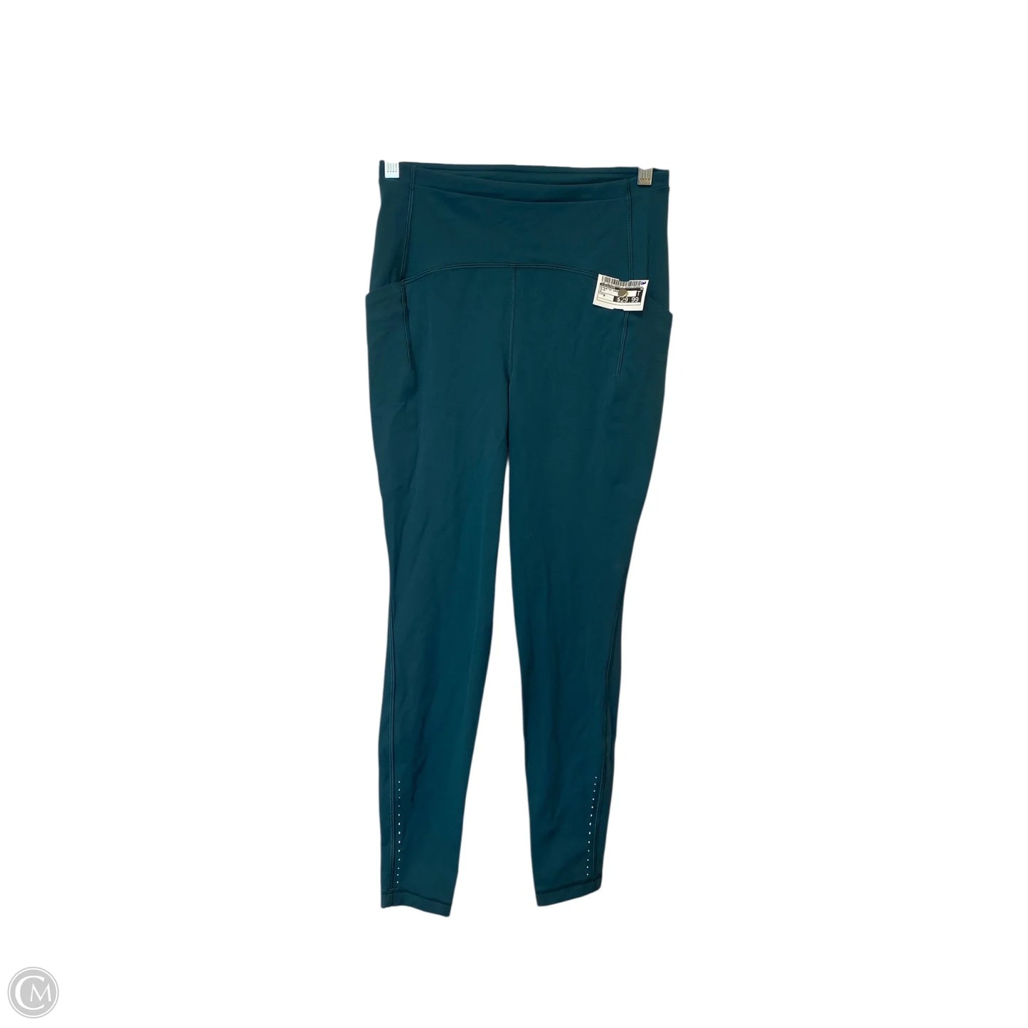 Athletic Leggings By Lululemon In Blue, Size: 6