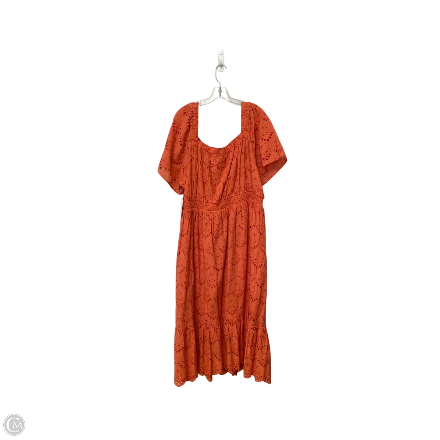 Dress Casual Maxi By West Bound In Orange, Size: 2x